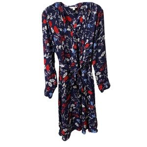 NWOT Nanette Floral Print Shirtdress